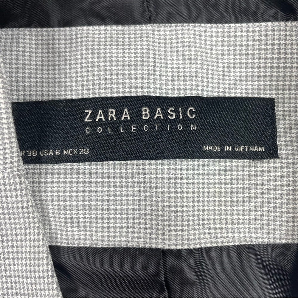 ZARA 6 Women's Gray Blazer - Picture 3 of 4